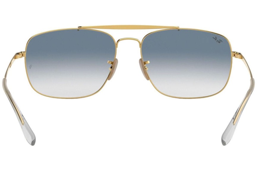 Solglasögon Ray-Ban Colonel RB3560 001/3F Fyrkantig Guld