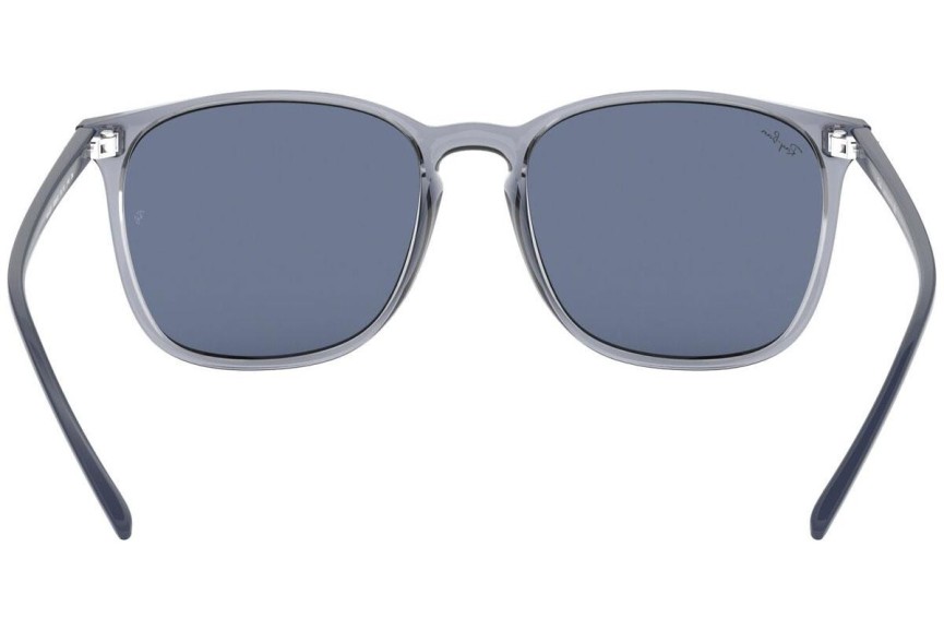 Solglasögon Ray-Ban RB4387 639980 Fyrkantig Blå