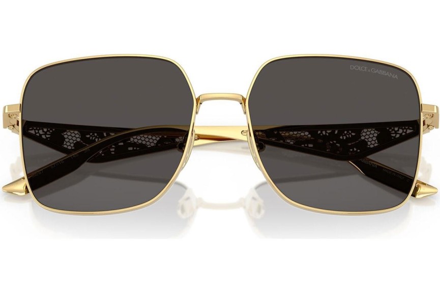 Solglasögon Dolce & Gabbana DG2310 02/87 Cat Eye Guld