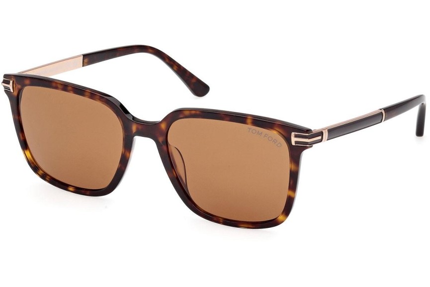 Solglasögon Tom Ford Jochem FT1183 52E Fyrkantig Havana