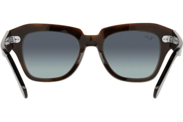 Solglasögon Ray-Ban State Street RB2186 132241 Fyrkantig Svart