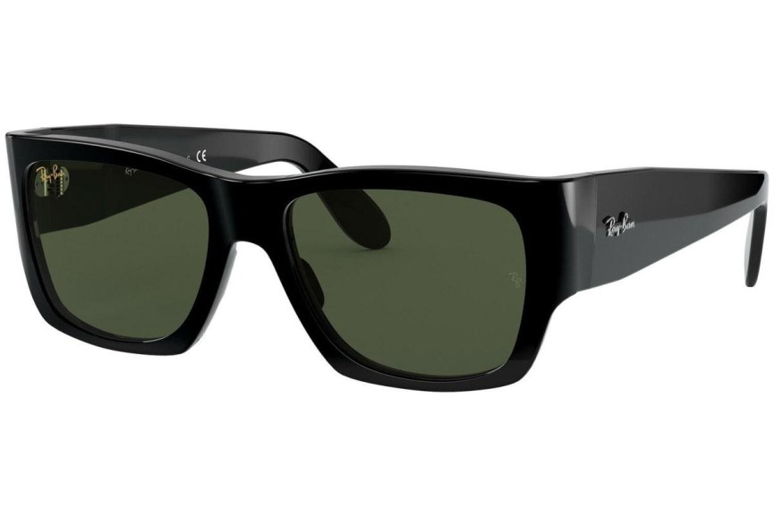 Solglasögon Ray-Ban Wayfarer Nomad RB2187 901/31 Fyrkantig Svart