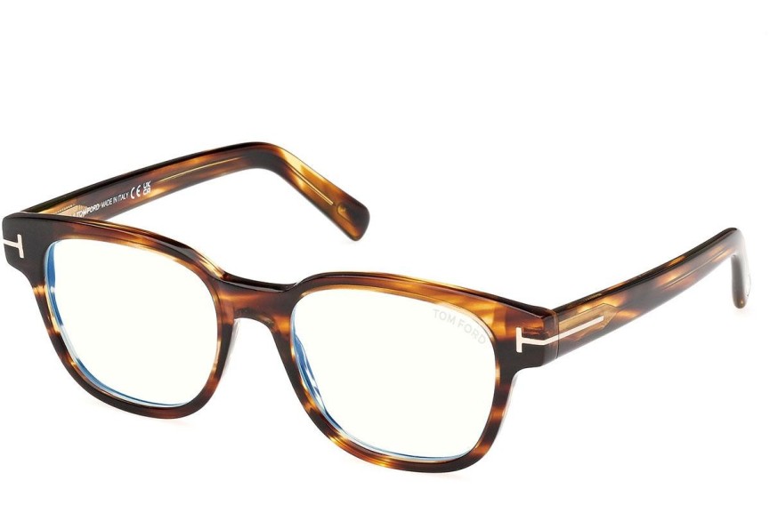 Glasögon Tom Ford FT5977-B 050 Fyrkantig Havana