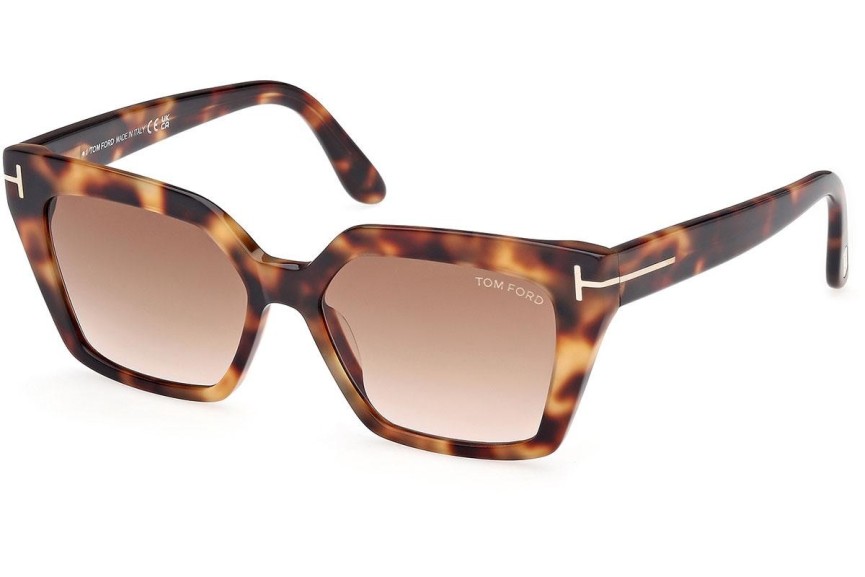 Solglasögon Tom Ford FT1030 53F Cat Eye Havana