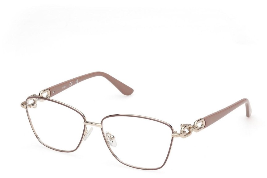 Glasögon Guess GU50179 058 Fyrkantig Beige