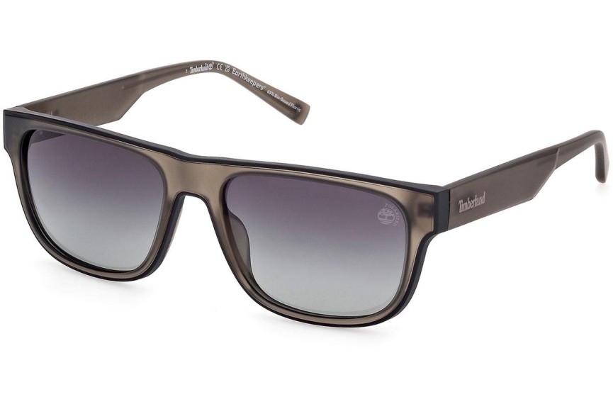 Solglasögon Timberland TB00025 45D Polarized Fyrkantig Brun