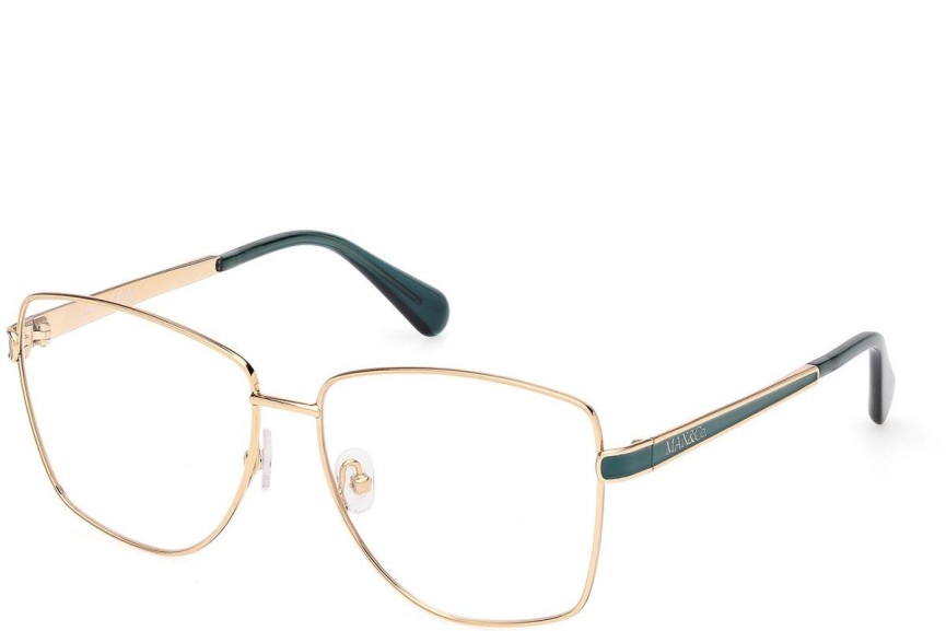 Glasögon Max&Co. MO5164 030 Cat Eye Guld