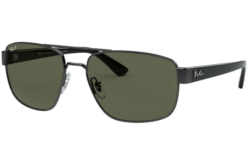 Solglasögon Ray-Ban RB3663 004/58 Polarized Fyrkantig Silver