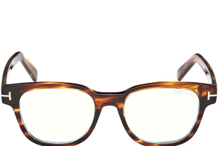 Glasögon Tom Ford FT5977-B 050 Fyrkantig Havana