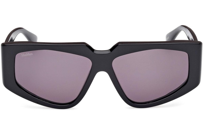 Solglasögon Max Mara MM0125 01A Cat Eye Svart