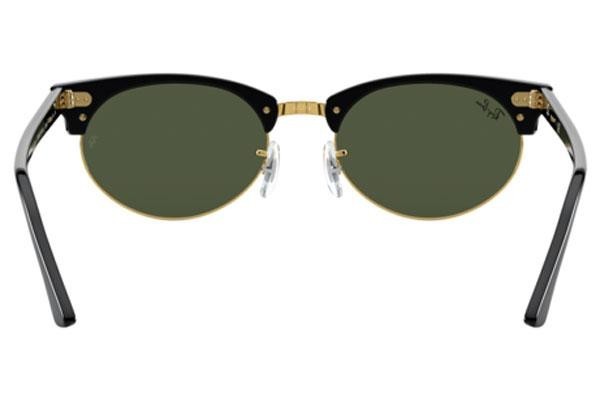 Solglasögon Ray-Ban Clubmaster Oval RB3946 130331 Browline Svart