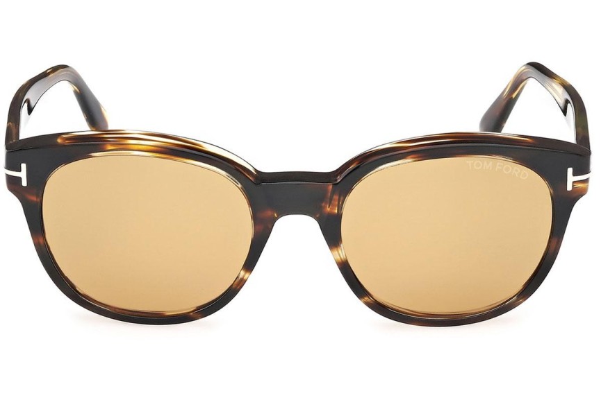 Solglasögon Tom Ford Mert FT1180 52E Runda Havana