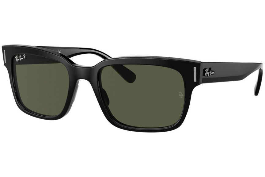 Solglasögon Ray-Ban Jeffrey RB2190 901/58 Polarized Fyrkantig Svart