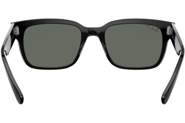 Solglasögon Ray-Ban Jeffrey RB2190 901/58 Polarized Fyrkantig Svart