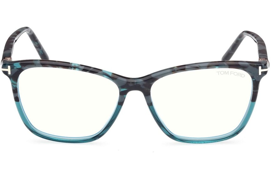 Glasögon Tom Ford FT5989-B 055 Fyrkantig Havana