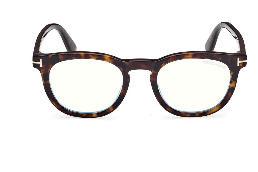 Glasögon Tom Ford FT5993-B 052 Fyrkantig Havana