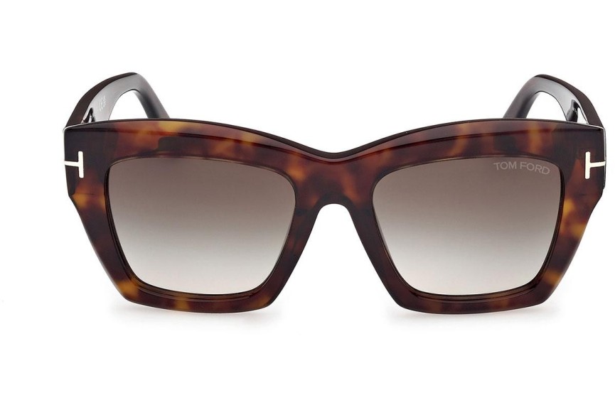 Solglasögon Tom Ford Luna FT1191 52B Cat Eye Havana