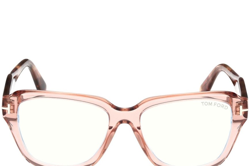 Glasögon Tom Ford FT5988-B 072 Fyrkantig Rosa