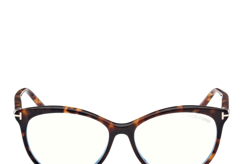 Glasögon Tom Ford FT5990-B 052 Runda Havana