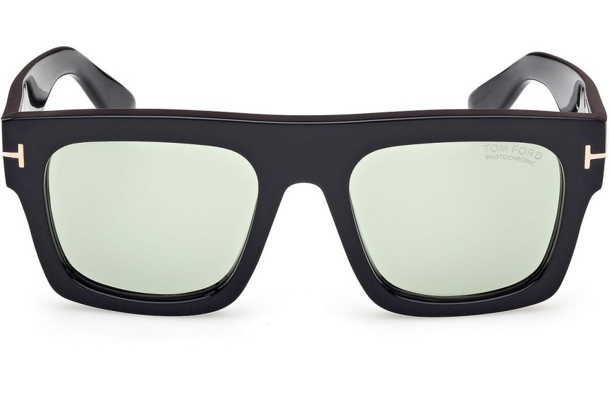 Solglasögon Tom Ford Fausto FT0711 01N Flat Top Svart