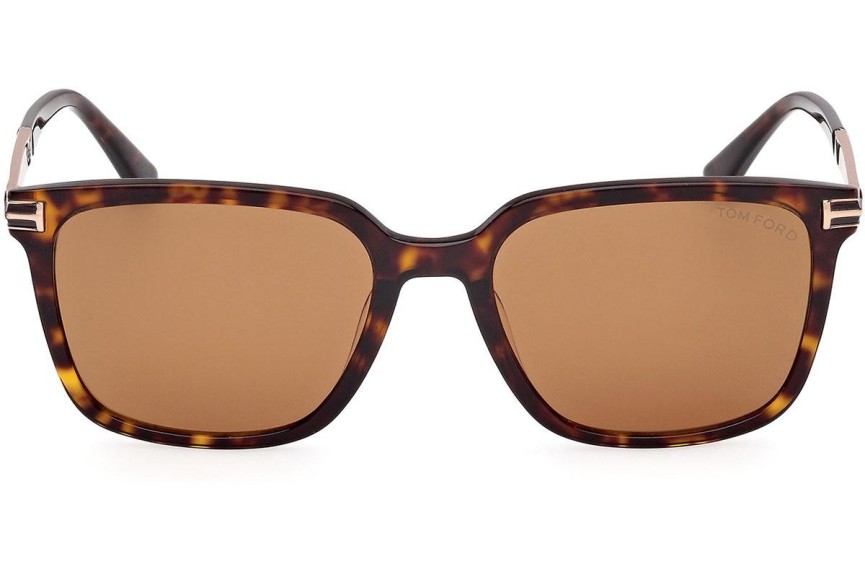 Solglasögon Tom Ford Jochem FT1183 52E Fyrkantig Havana