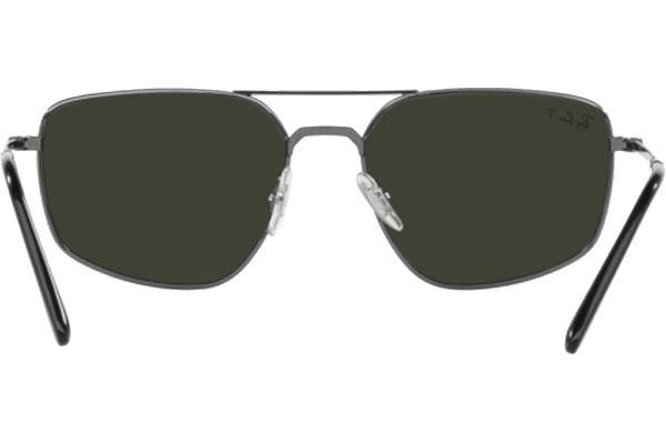 Solglasögon Ray-Ban RB3666 004/N5 Polarized Rektangulära Grå