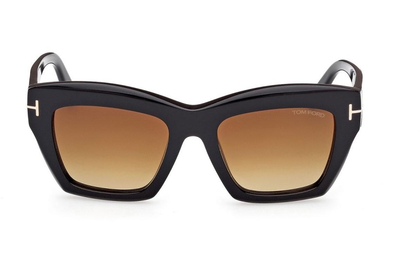 Solglasögon Tom Ford Luna FT1191 01F Cat Eye Svart