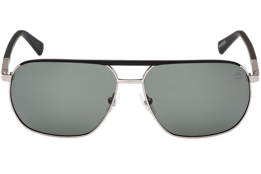 Solglasögon Timberland TB00027 08R Polarized Fyrkantig Silver