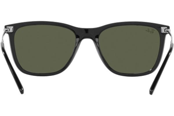 Solglasögon Ray-Ban RB4344 601/31 Fyrkantig Svart