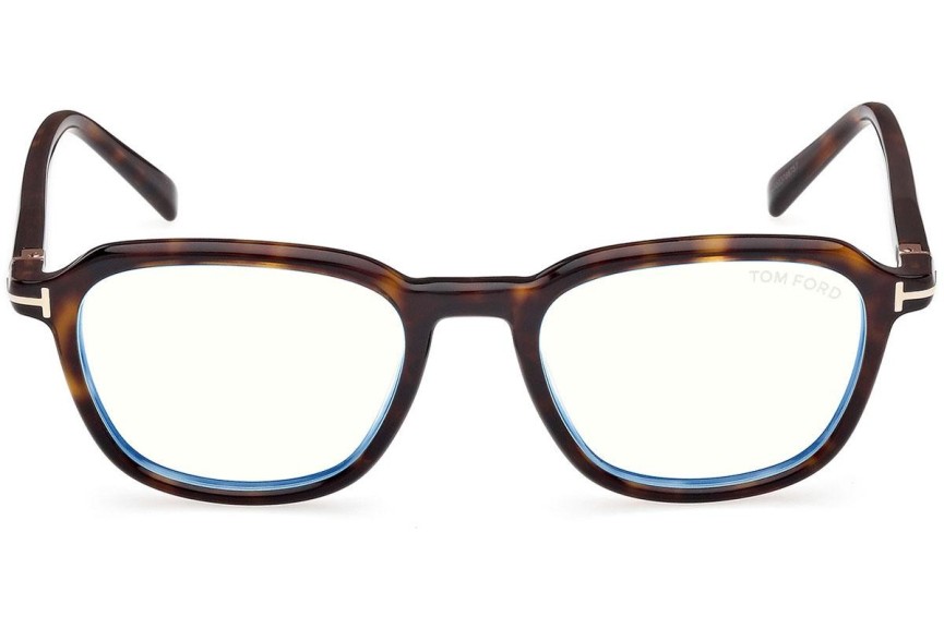 Glasögon Tom Ford FT5980-B 052 Fyrkantig Havana