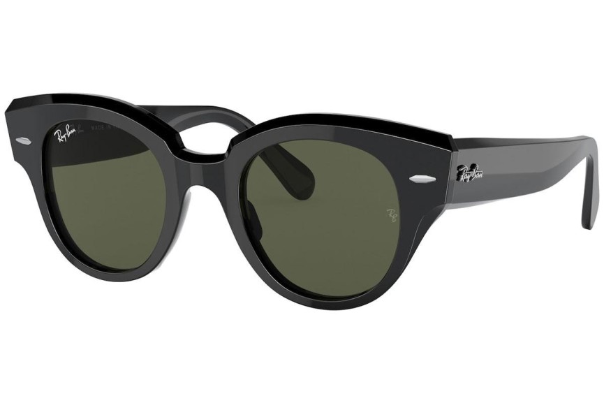 Solglasögon Ray-Ban Roundabout RB2192 901/31 Runda Svart