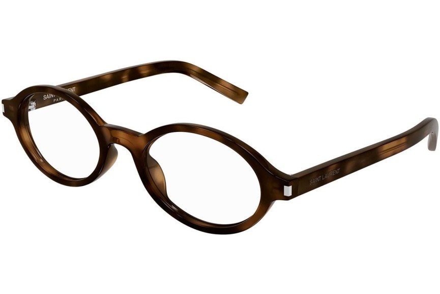 Glasögon Saint Laurent SL751JEANNEOPT 003 Oval Havana