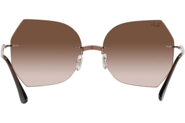 Solglasögon Ray-Ban Titanium Collection RB8065 155/13 Cat Eye Guld