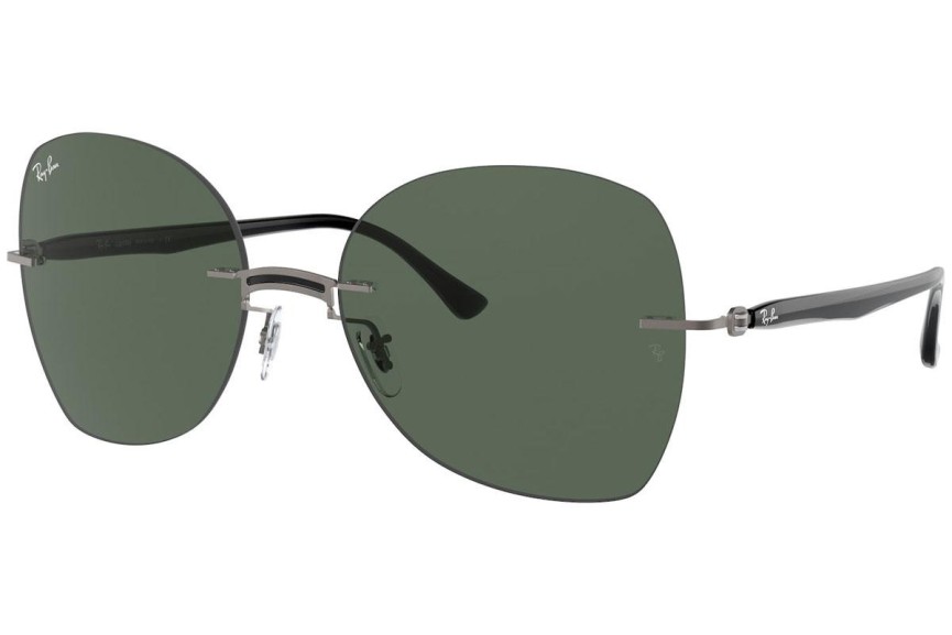 Solglasögon Ray-Ban Titanium Collection RB8066 154/71 Fyrkantig Grå