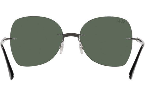 Solglasögon Ray-Ban Titanium Collection RB8066 154/71 Fyrkantig Grå