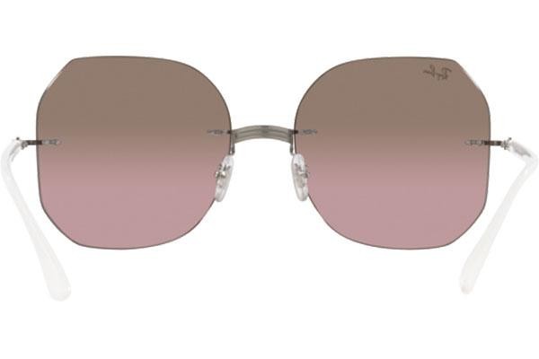 Solglasögon Ray-Ban Titanium Collection RB8067 159/14 Fyrkantig Silver