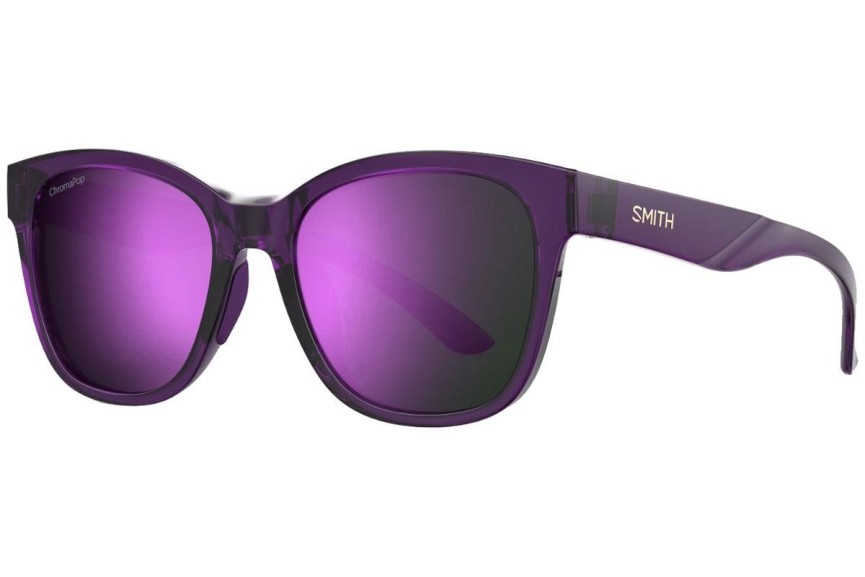 Solglasögon Smith CAPER 141/DF Polarized Fyrkantig Lila