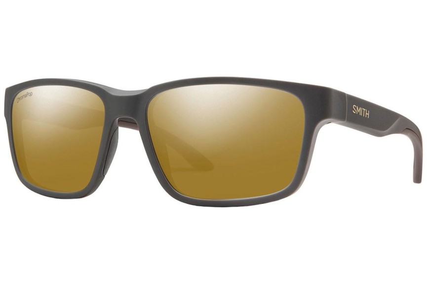 Solglasögon Smith BASECAMP FRE/QE Polarized Fyrkantig Grå