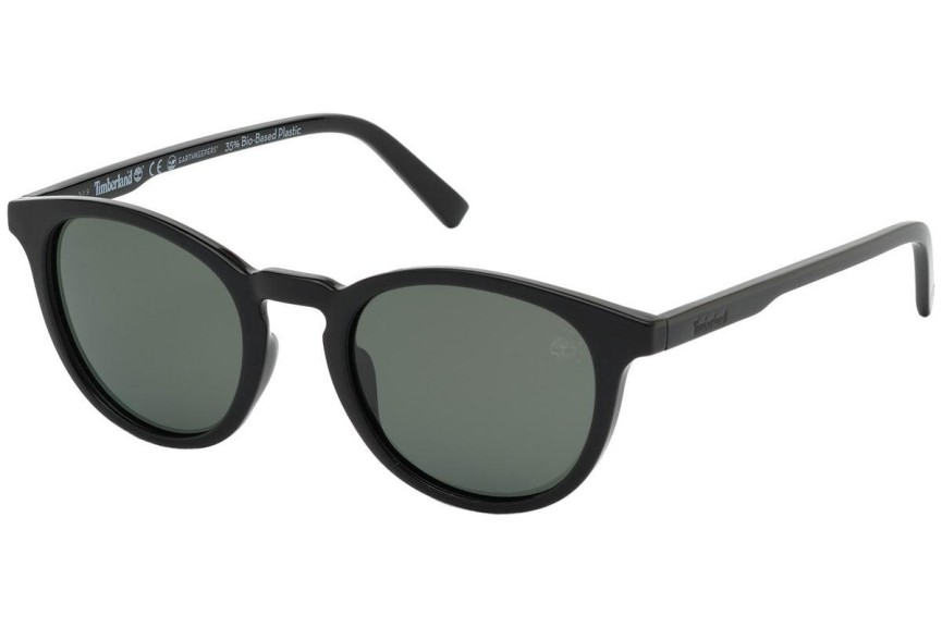 Solglasögon Timberland TB9197 01R Polarized Runda Svart