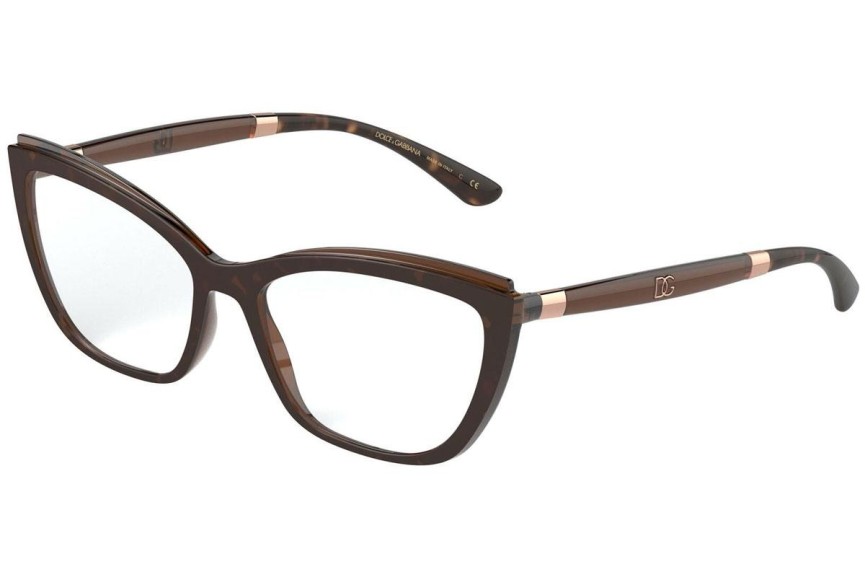 Glasögon Dolce & Gabbana DG5054 3185 Cat Eye Havana