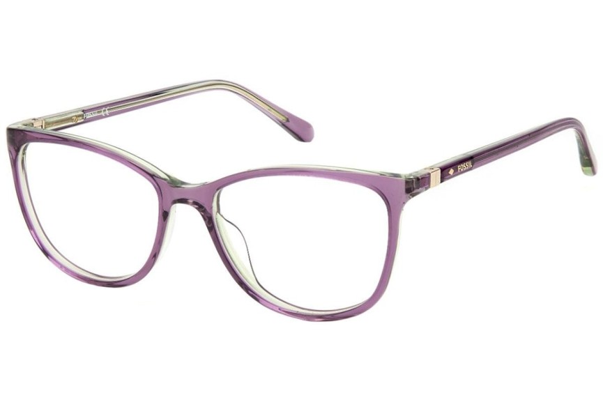 Glasögon Fossil FOS7071 0T7 Cat Eye Lila