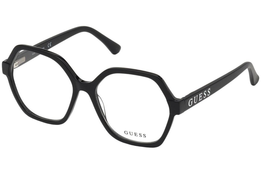 Glasögon Guess GU2790 001 Oversize Svart