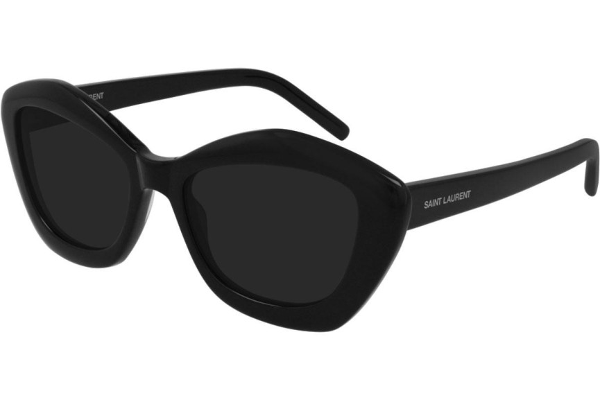 Solglasögon Saint Laurent SL68 001 Cat Eye Svart