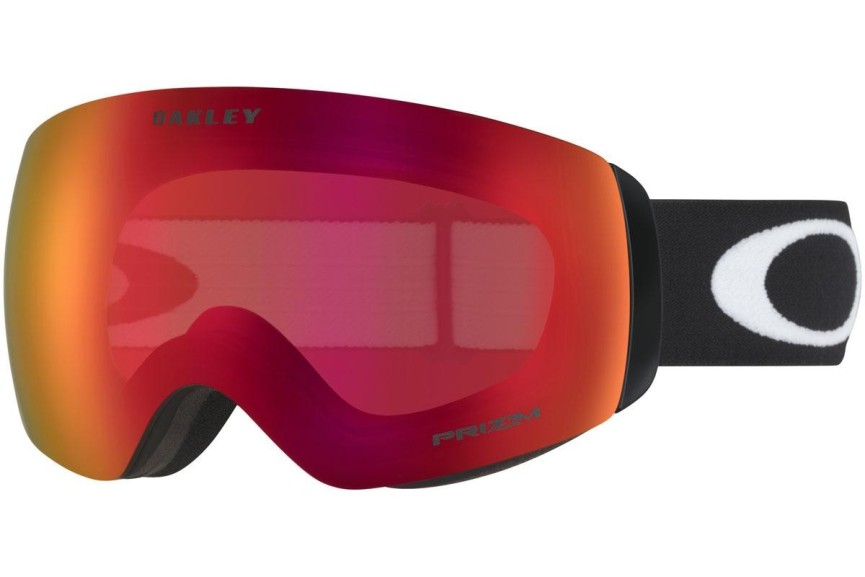 Ski Goggles Oakley Flight Deck M OO7064-39 PRIZM Enkel Lins | Shield Svart