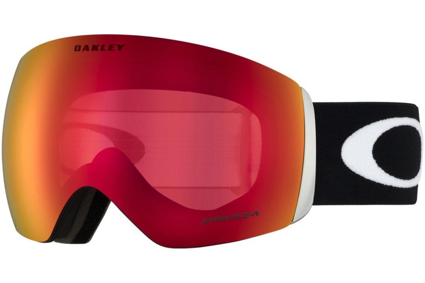 Ski Goggles Oakley Flight Deck L OO7050-33 PRIZM Enkel Lins | Shield Svart