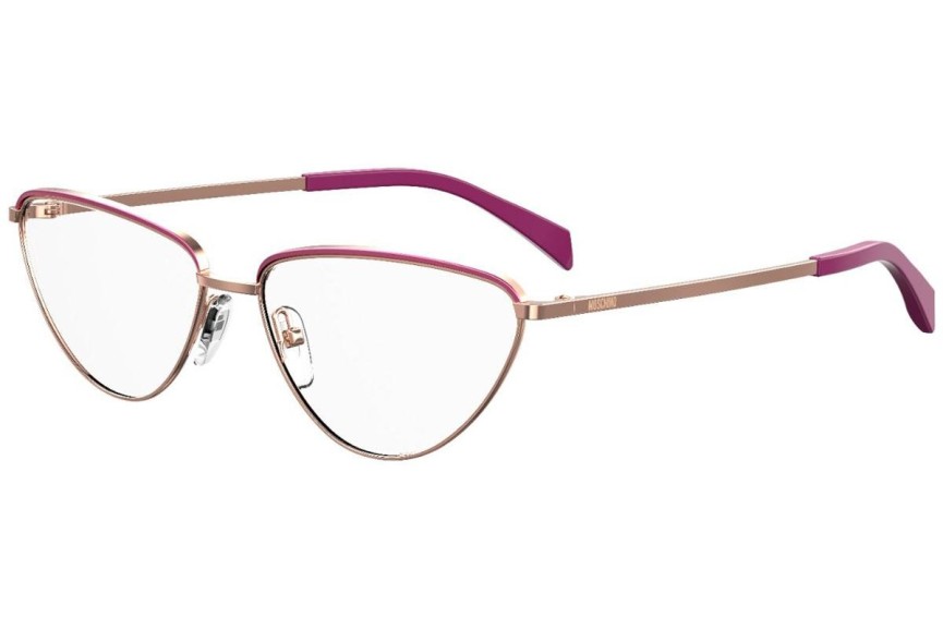 Glasögon Moschino MOS544 MU1 Cat Eye Rosa