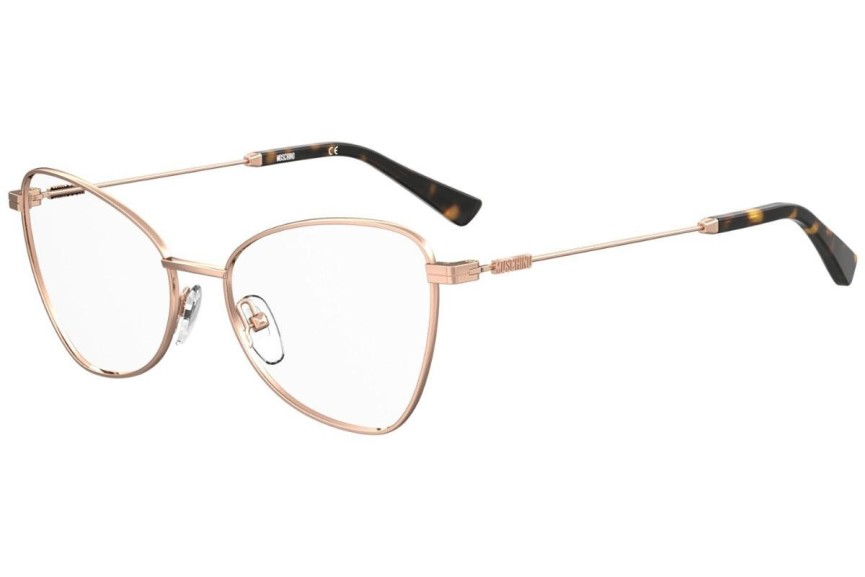 Glasögon Moschino MOS574 DDB Cat Eye Guld