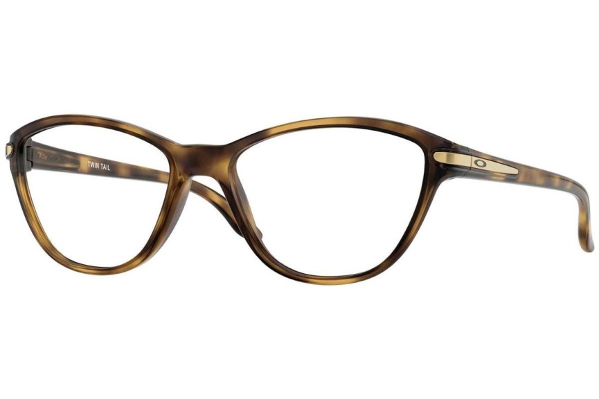 Glasögon Oakley Twin Tail OY8008 800806 Cat Eye Havana