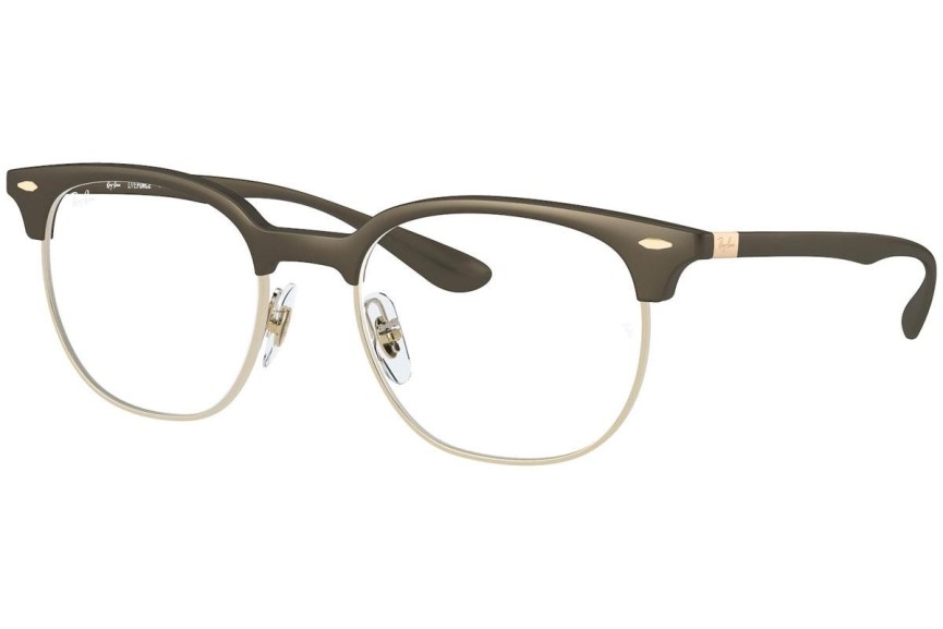 Glasögon Ray-Ban RX7186 8063 Browline Brun