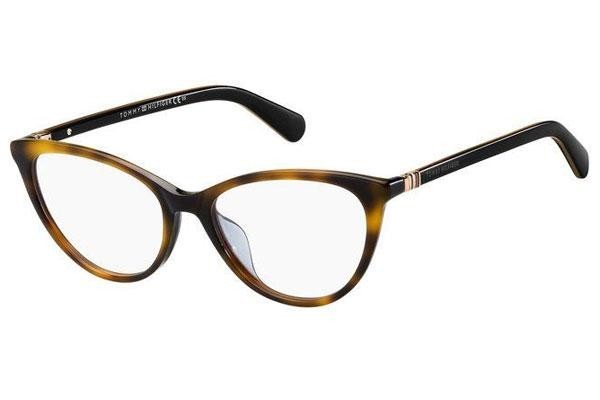 Glasögon Tommy Hilfiger TH1775 05L Cat Eye Havana